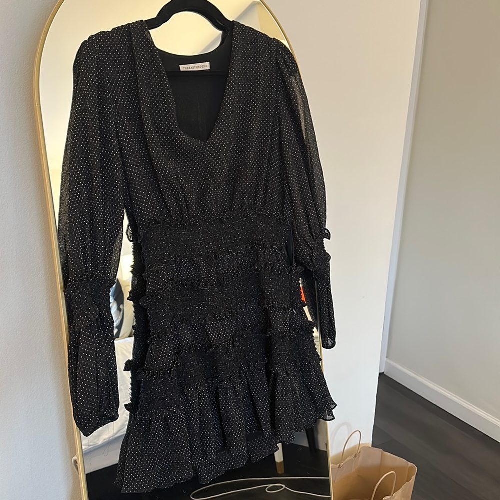 The East Order mini polka dot dress